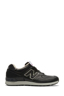Черные кроссовки из кожи 576 made in UK New Balance