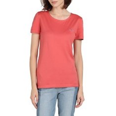 Футболка LACOSTE TF3080 красно-розовый