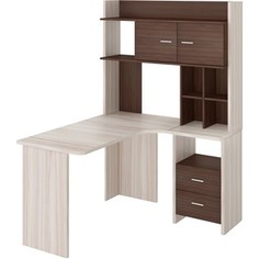 Стол компьютерный МЭРДЭС СКЛ-Угл130+НКЛХ-120 КШ ПРАВ Merdes