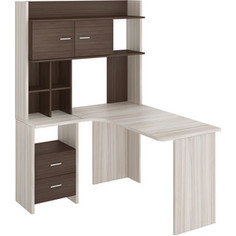 Стол компьютерный МЭРДЭС СКЛ-Угл130+НКЛХ-120 КШ ЛЕВ Merdes