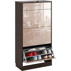 Обувница Мастер Дженни-3 глянец (венге - капучино) МСТ-ОДД-03-ВК-ГЛ