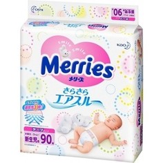 Подгузники Merries NB (0-5 кг) 90 шт 4901301-230782