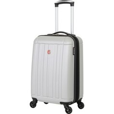 Чемодан Wenger Uster, серебристый, 41x26x58 см, 62 л