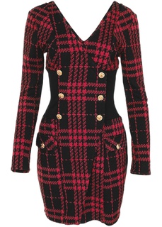 Платье с золотистыми пуговицами Bonprix