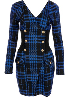 Платье с золотистыми пуговицами Bonprix