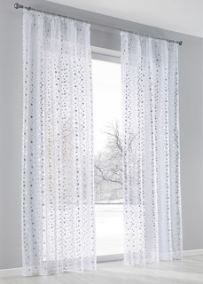 Гардина Снег (1 шт.) Bonprix
