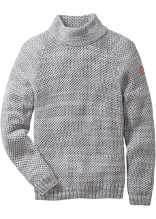 Пуловер Regular Fit с воротником-стойкой Bonprix