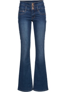 Джинсы Bootcut высокой посадки Bonprix