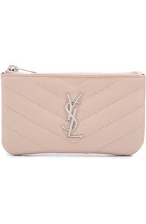 Футляр для ключей с логотипом бренда Saint Laurent