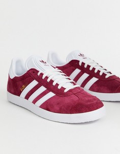 Красные кроссовки adidas Originals Gazelle - Черный