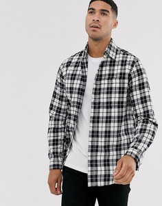 Белая рубашка в клетку Jack & Jones Originals - Белый