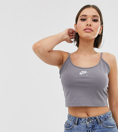 Серая короткая майка Nike Air - Серый