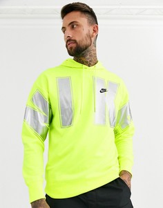 Ярко-зеленый худи Nike - Зеленый