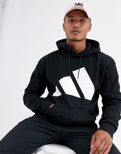 Черный худи с логотипом adidas performance the pack - Черный