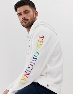 Белый худи в стиле 90-х с логотипом Levis 2 - Белый Levis®