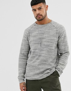 Легкий вязаный джемпер Jack & Jones Originals - Серый