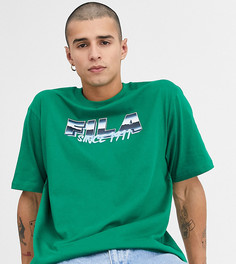 Зеленая футболка с логотипом Fila Acer эксклюзивно на ASOS - Зеленый