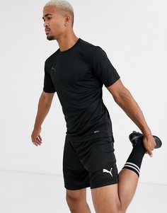 Черная футболка с короткими рукавами Puma Football эксклюзивно для ASOS - Черный