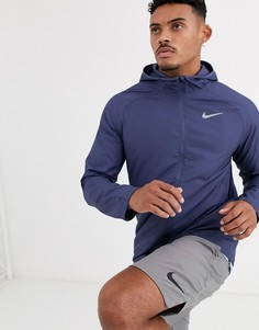 Синяя куртка Nike Running Essential - Синий