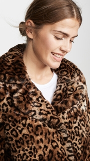 MKT Studio Malori Leopard Coat