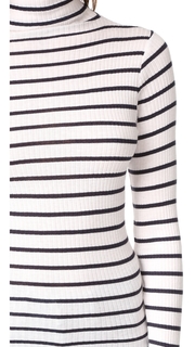 Club Monaco Julie Stripe Turtleneck