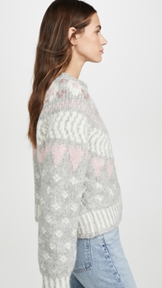 LOVESHACKFANCY Jamie Alpaca Sweater