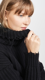 Unravel Project Hybrid Turtleneck