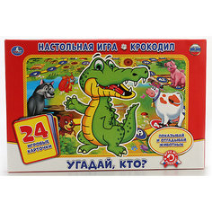 Настольная игра-ходилка Умные игры Крокодил Умка