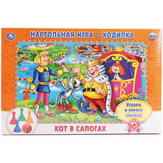 Настольная игра-ходилка Умка Кот в сапогах