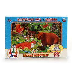 Настольная игра-ходилка Умка Лесные животные