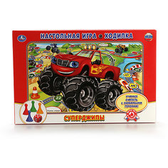 Настольная игра-ходилка Умные игры Суперджипы Умка