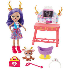 Игровой набор Enchantimals Заботливый ветеринар с Данэсса Оленни Mattel