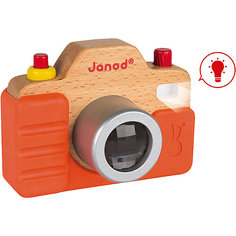 Игрушка Janod "Фотокамера", звук/свет