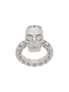 Alexander McQueen кольцо с черепом