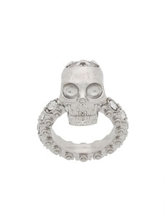 Alexander McQueen кольцо с черепом