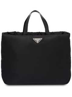 Prada уплотненная сумка-тоут