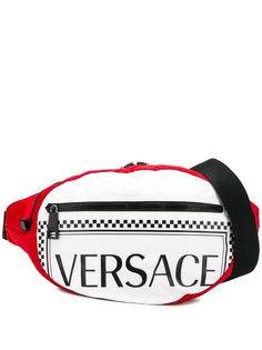 Versace поясная сумка с узором