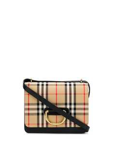 Burberry сумка через плечо в клетку
