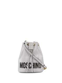 Moschino сумка-ведро с логотипом