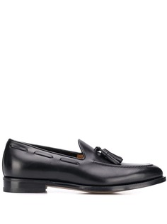 Santoni лоферы с кисточками