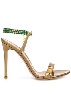 Gianvito Rossi декорированные босоножки