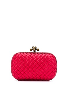 Bottega Veneta клатч с декоративным узлом