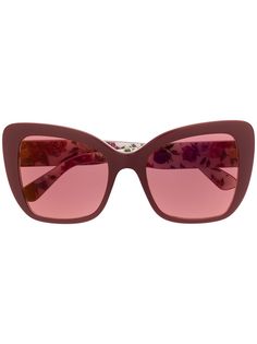 Dolce & Gabbana Eyewear солнцезащитные очки в оправе кошачий глаз