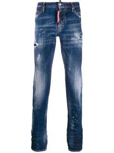 Dsquared2 джинсы с эффектом потертости