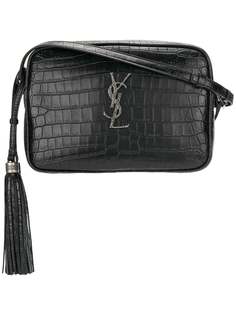 Saint Laurent сумка с тисненым крокодиловым узором Lou