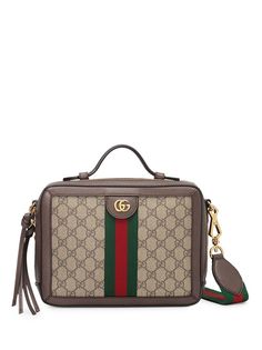 Gucci маленькая сумка на плечо Ophidia с узором GG