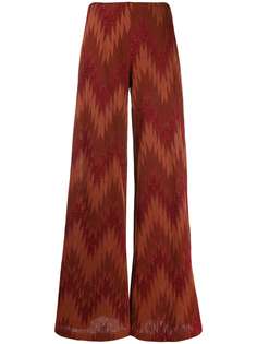 Missoni брюки с узором шеврон