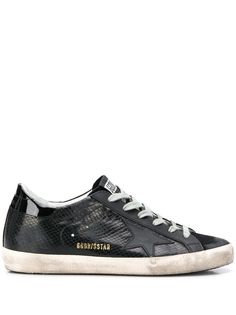 Golden Goose кеды с нашивками