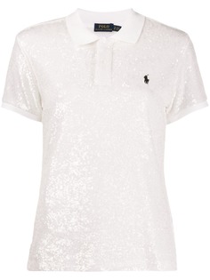Polo Ralph Lauren рубашка-поло с пайетками