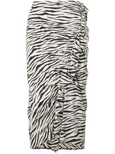 A.L.C. zebra print skirt